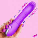 Thrusting Silicone Dildo