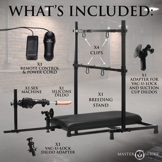 Breed Master Breeding Stand w/ Sex Machine