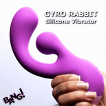 Gyro Rabbit Silicone Vibrator