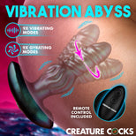 Octo-Squirm Vibrating & Squirming Silicone Anal Plug