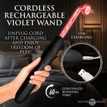 Elektrawand Rechargeable Violet Wand w/ Attachments