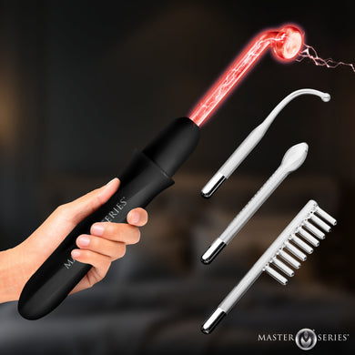 Elektrawand Rechargeable Violet Wand w/ Attachments