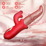 Deep Licker Licking Tongue Vibrator