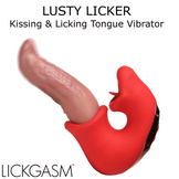 Lusty Licker Kissing & Licking Tongue Vibrator