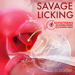 Lusty Licker Kissing & Licking Tongue Vibrator