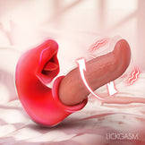 Lusty Licker Kissing & Licking Tongue Vibrator
