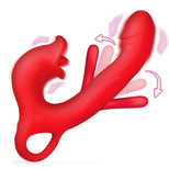 Flickers Kissing & Flicking Silicone Vibrator