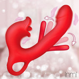 Flickers Kissing & Flicking Silicone Vibrator