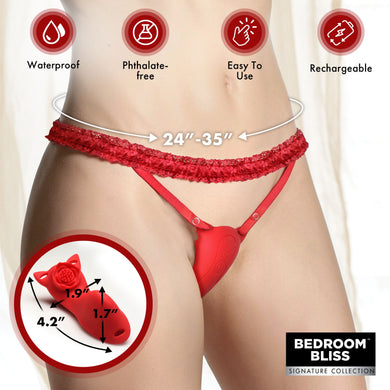 Textured Silicone Panty Vibe