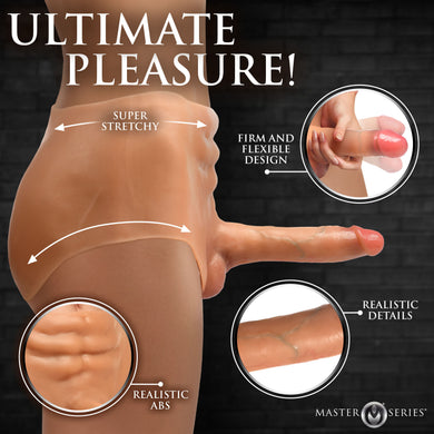 Thrusting & Vibrating Silicone Penis Panties