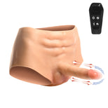 Thrusting & Vibrating Silicone Penis Panties