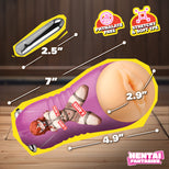 Misato the Shibari Girl Vibrating Pussy Stroker