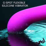 G-Spot Flexible Silicone Vibrator
