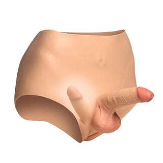 Double Boner Briefs Silicone Penis Panties