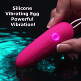 Pink Silicone Vibrating Egg
