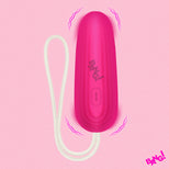 Pink Silicone Vibrating Egg