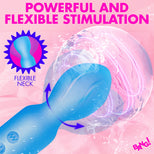 Vibrating Silicone Mini Wand