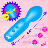 Vibrating Silicone Mini Wand