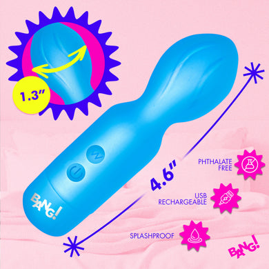 Vibrating Silicone Mini Wand