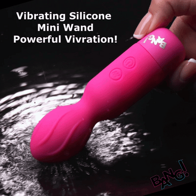 Vibrating Silicone Mini Wand
