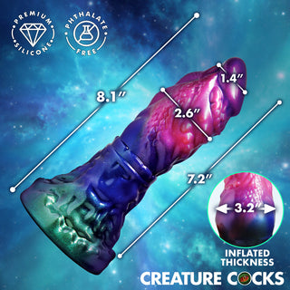 Gorge Inflatable Silicone Dildo