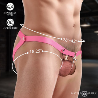 Sissy Vice Push-In Chastity Cage