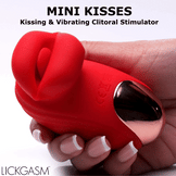 Mini Kisses Kissing + Vibrating Clitoral Stimulator