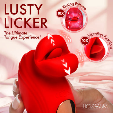 Mini Kisses Kissing + Vibrating Clitoral Stimulator