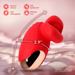 Mini Kisses Kissing + Vibrating Clitoral Stimulator