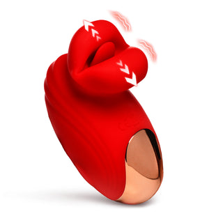 Mini Kisses Kissing + Vibrating Clitoral Stimulator