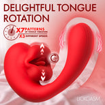 G-Kiss Kissing G-Spot Silicone Vibrator