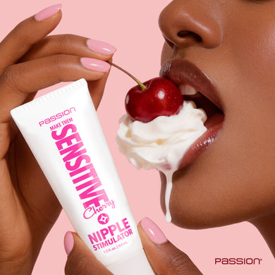 1.5oz Make Them Sensitive Cherry Nipple Stimulator