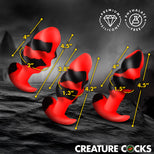 Dragon Trainer Silicone Butt Plug Set