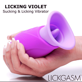 Licking Violet Sucking + Licking Vibrator