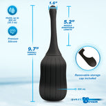 Silicone Enema Bulb w/ Posable Nozzle