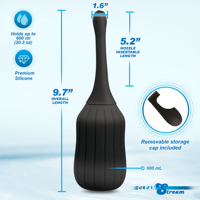 Silicone Enema Bulb w/ Posable Nozzle