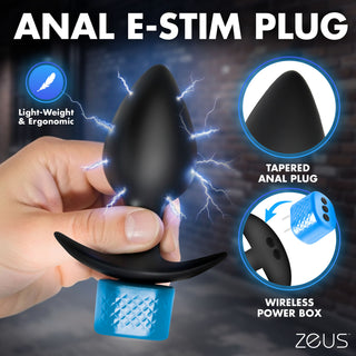 E-Stim Anal Plug & Head Teaser Kit