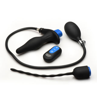 E-Stim Inflatable Anal Plug & Urethral Sound Kit