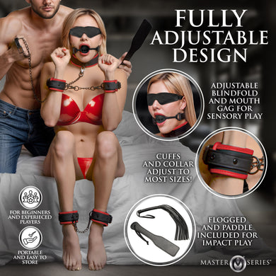 Leather Bondage Travel Set