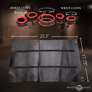 Leather Bondage Travel Set