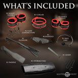 Leather Bondage Travel Set