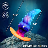 Kraken Glow-in-the-Dark Silicone Anal Plug