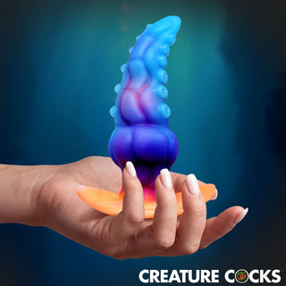 Kraken Glow-in-the-Dark Silicone Anal Plug