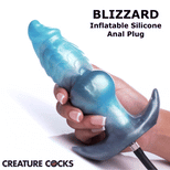 Bizzard Inflatable Silicone Anal Plug