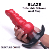 Blaze Inflatable Silicone Anal Plug