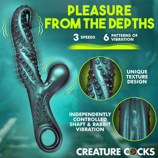 Tentacle Silicone Rabbit Vibrator