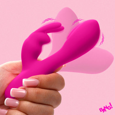 Flexible Vibrating Silicone Mini Rabbit