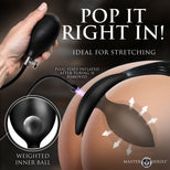 Ass Expander Magnetic Inflatable Anal Plug