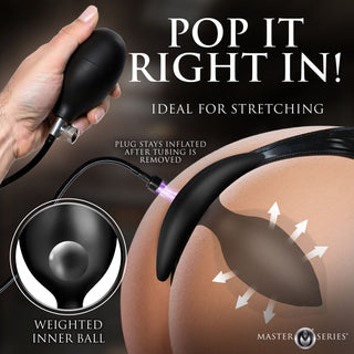 Ass Expander Magnetic Inflatable Anal Plug