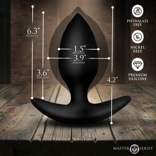 Ass Expander Magnetic Inflatable Anal Plug